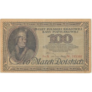 100 marek 1919 - A - pierwsza seria