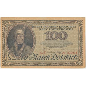 100 marks 1919 - F -.
