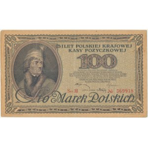 100 marks 1919 - H -.