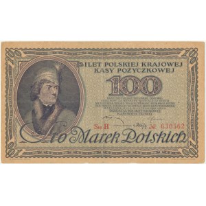 100 marks 1919 - H -.