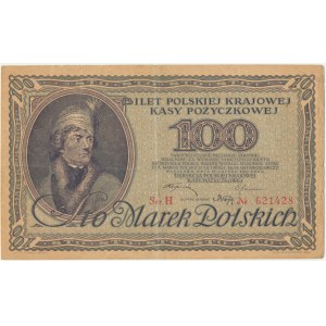 100 marks 1919 - H -.