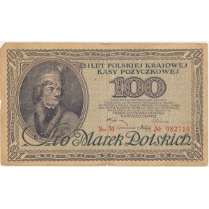 100 marks 1919 - M -.