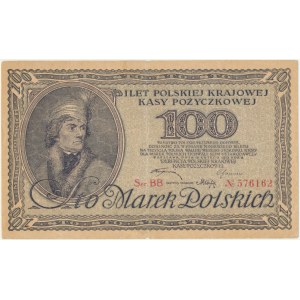 100 marek 1919 Ser.BD attractive