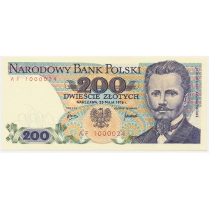 200 zloty 1976 - AF -