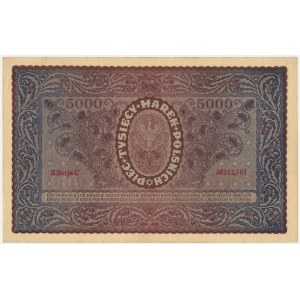 5,000 marks 1920 - II Series C -.