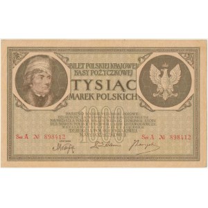 1,000 marks 1919 - 2 x Ser. A -