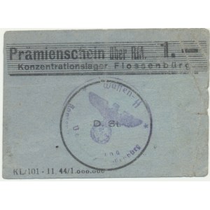 Germany, Flossenburg, 1 Reichsmark (1944)