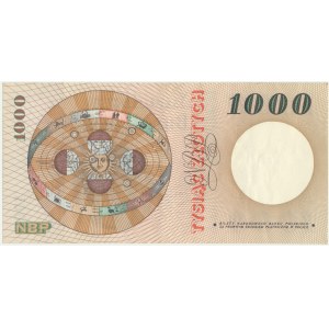 1,000 zloty 1965 - P -.