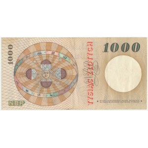 1,000 zloty 1965 - M -.