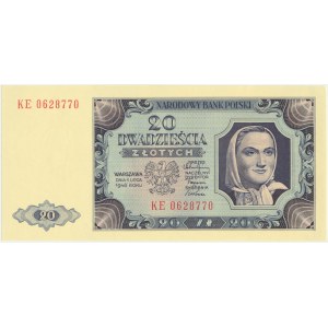 20 złotych 1948 - KE -