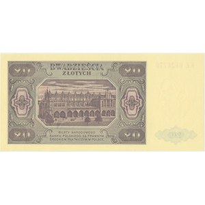 20 złotych 1948 - KE -