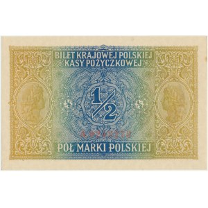 1/2 marki 1916 - Jenerał - A -