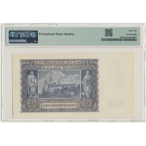 20 złotych 1940 - L - PMG 66 EPQ