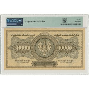 10.000 marek 1922 - C - PMG 55 EPQ