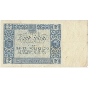 5 gold 1930 - Ser. H. -