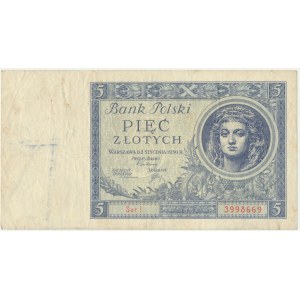 5 złotych 1930 - Ser. I. -