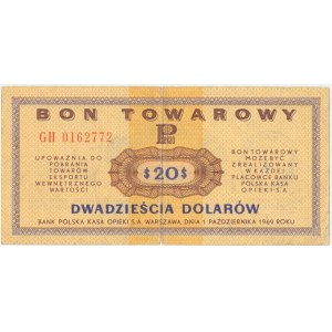 Pewex, $20 1969 - GH -.