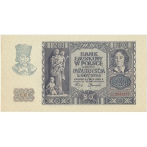 20 gold 1940 - L -.