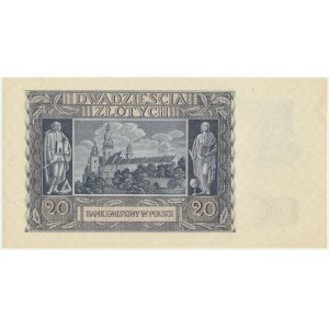 20 gold 1940 - L -.