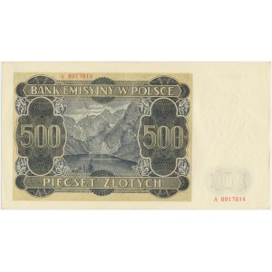 500 złotych 1940 - A -