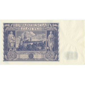 20 gold 1936 - BN -.