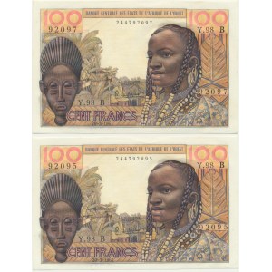 Senegal (West Africa), 100 francs 1961