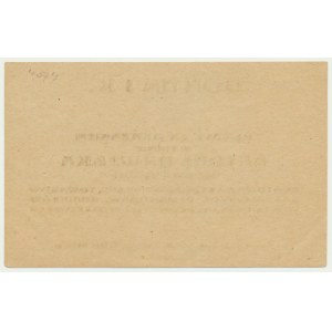 Krakow, Antoni Hawełka, 1 crown 1919 - RARE