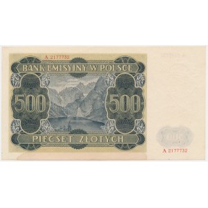 500 złotych 1940 - A -