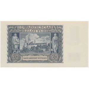 20 zlotys 1940 - N -.