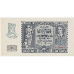 20 gold 1940 - K -.