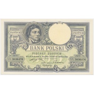 500 zloty 1919 - S.A. -