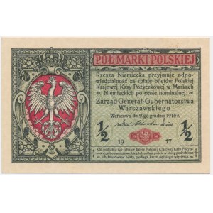 1/2 mark 1916 - General - B -.