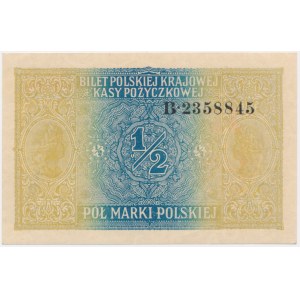 1/2 mark 1916 - General - B -.