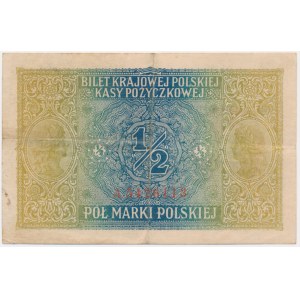 1/2 mark 1916 - General - A -.