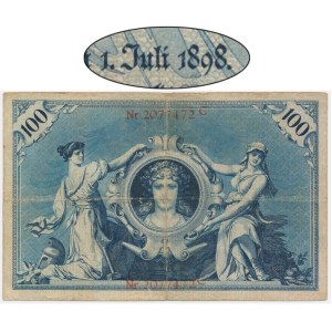 Germany, 100 Mark 1898