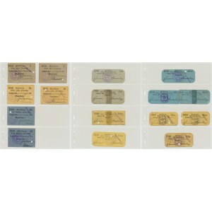 Wejherowo (Neustadt Wpr.), zestaw 5-50 fenigów 1916 (16 szt.)