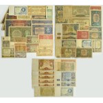 Set, Polish banknotes 1916-48 (approx. 51 pieces).