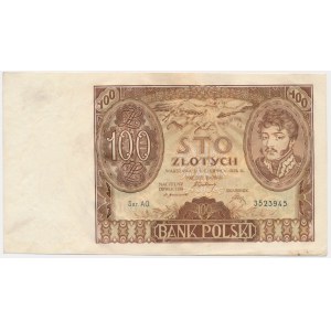 100 zloty 1932 - Ser.AO. - znw +X+ -