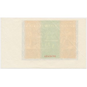 50 złotych 1936 - AB - awers bez głównego druku -