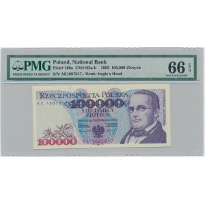 100,000 zl 1993 - AE - PMG 66 EPQ