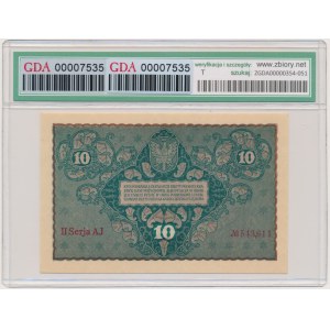 10 marks 1919 - II Serja AJ - GDA 66 EPQ