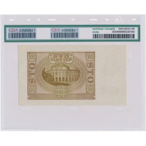 100 zloty 1940 - C - GDA 58 EPQ