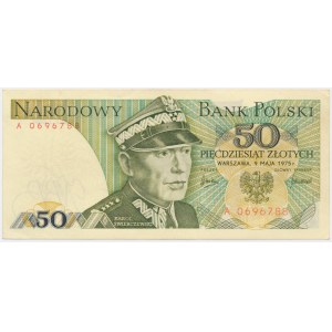 50 zloty 1975 - A -.