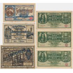 Set, Danzig, 10.000 Mark-10 Million Mark 1923 (6 pcs.) - including better types