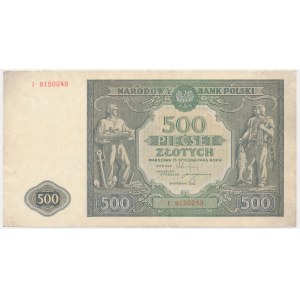 500 zlotys 1946 - I -