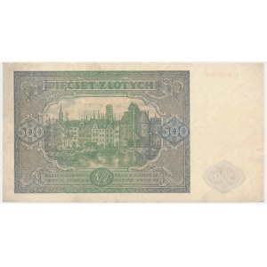 500 zlotys 1946 - I -