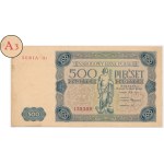 500 zloty 1947 - A3 - the rarest variant