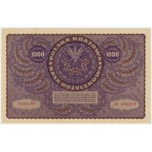 1,000 marks 1919 - I Serja BF -.