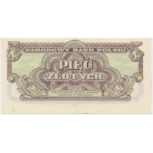 5 gold 1944 ...owe - TM -.