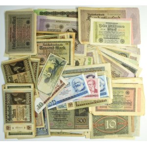 Germany, lot of banknotes (ca. 177 pcs.)